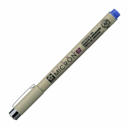 Ручка капиллярная "Pigma Micron" 0.3мм, Синий